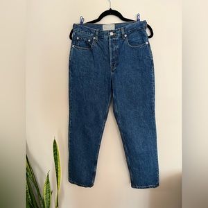 Everlane 90’s Cheeky Ankle Jean, size 27, 26.5” inseam